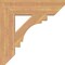 Ekena Millwork Merced Slat Smooth Bracket, Western Red Cedar, 5 1/2"W x 24"D x 24"H BKT06X24X24MRC06SWR - alternate 3
